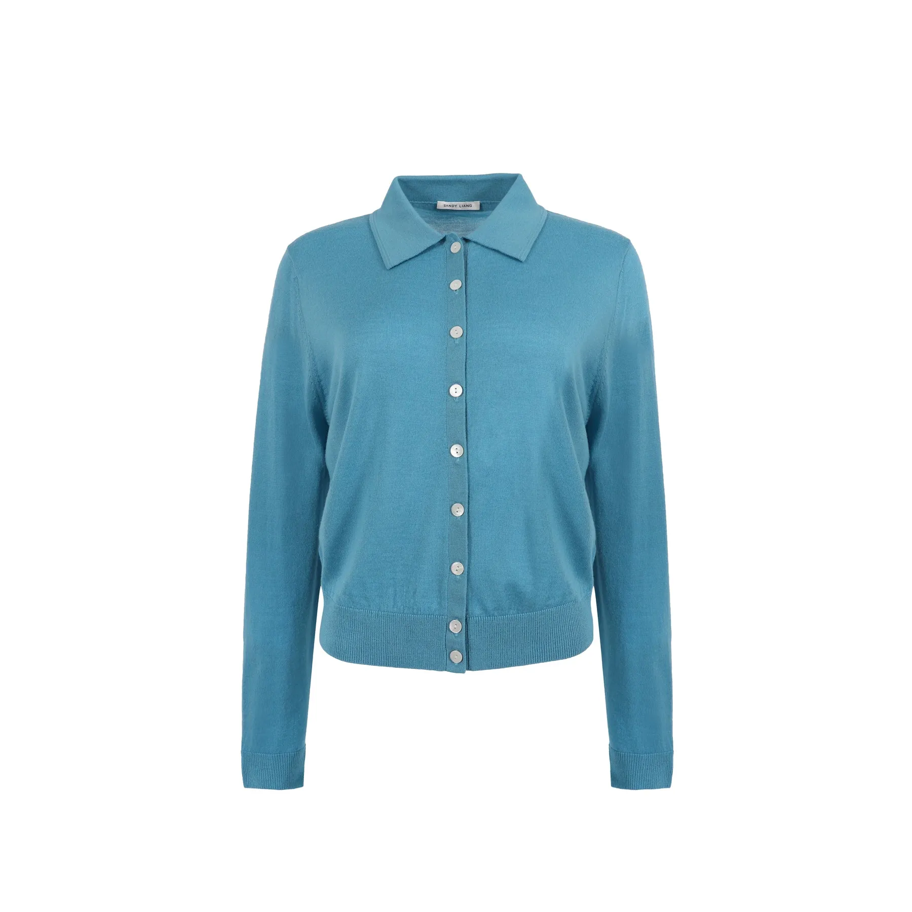 LEY CARDIGAN - CERULEAN sold by Ali Golden