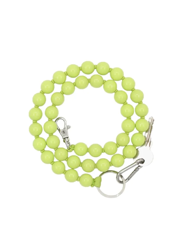 BIG PERLEN LONG - LIME made by Ina.seifart
