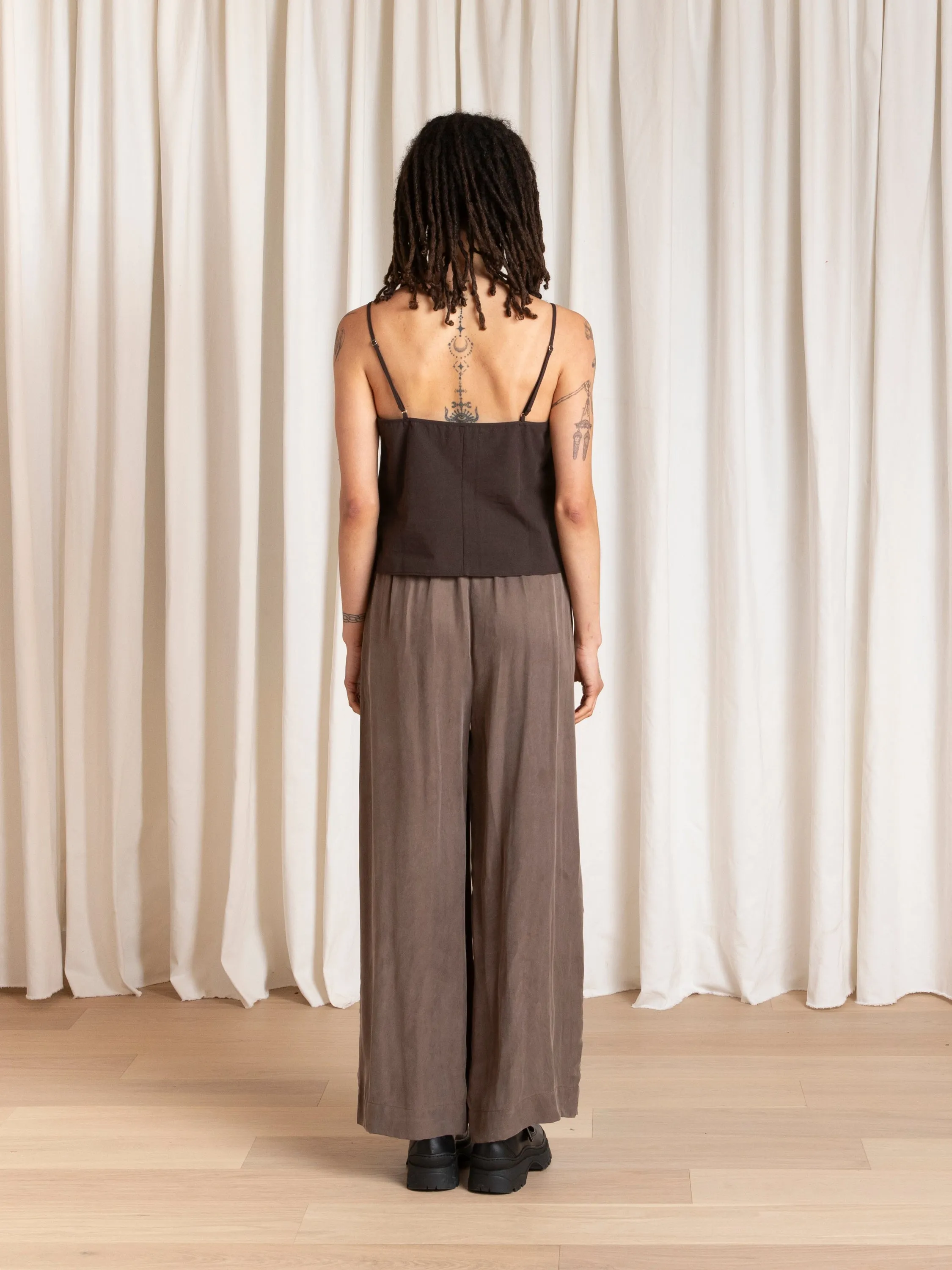 DRAWSTRING PANT - BLACK/WHITE STRIPE sold by Ali Golden product image thumbnail 5