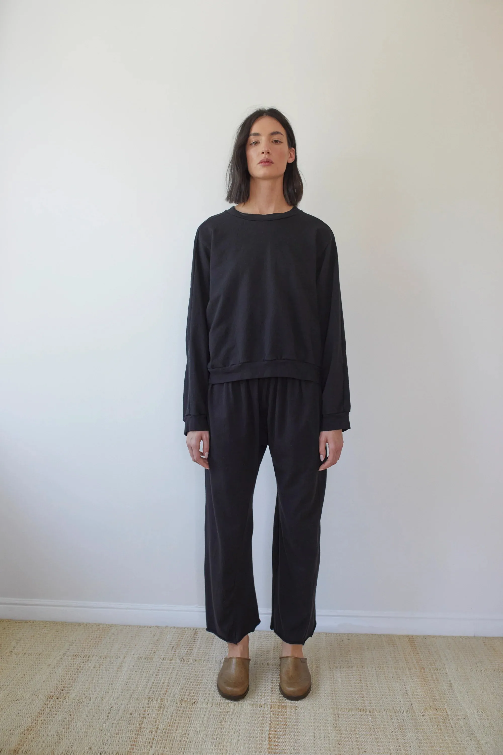 EASY SUMMER SWEATSHIRT - BLACK sold by Ali Golden product image thumbnail 2