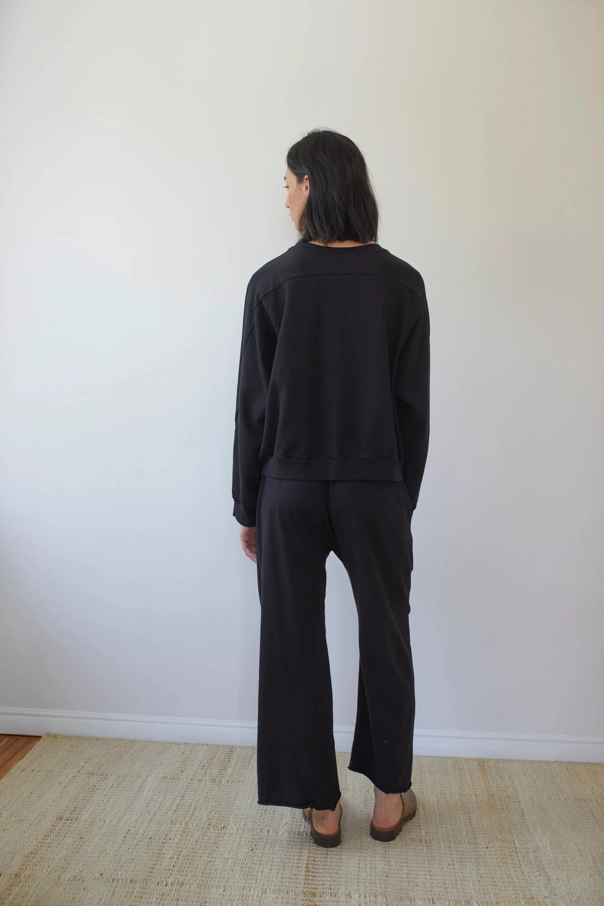 EASY SUMMER SWEATSHIRT - BLACK sold by Ali Golden product image thumbnail 3