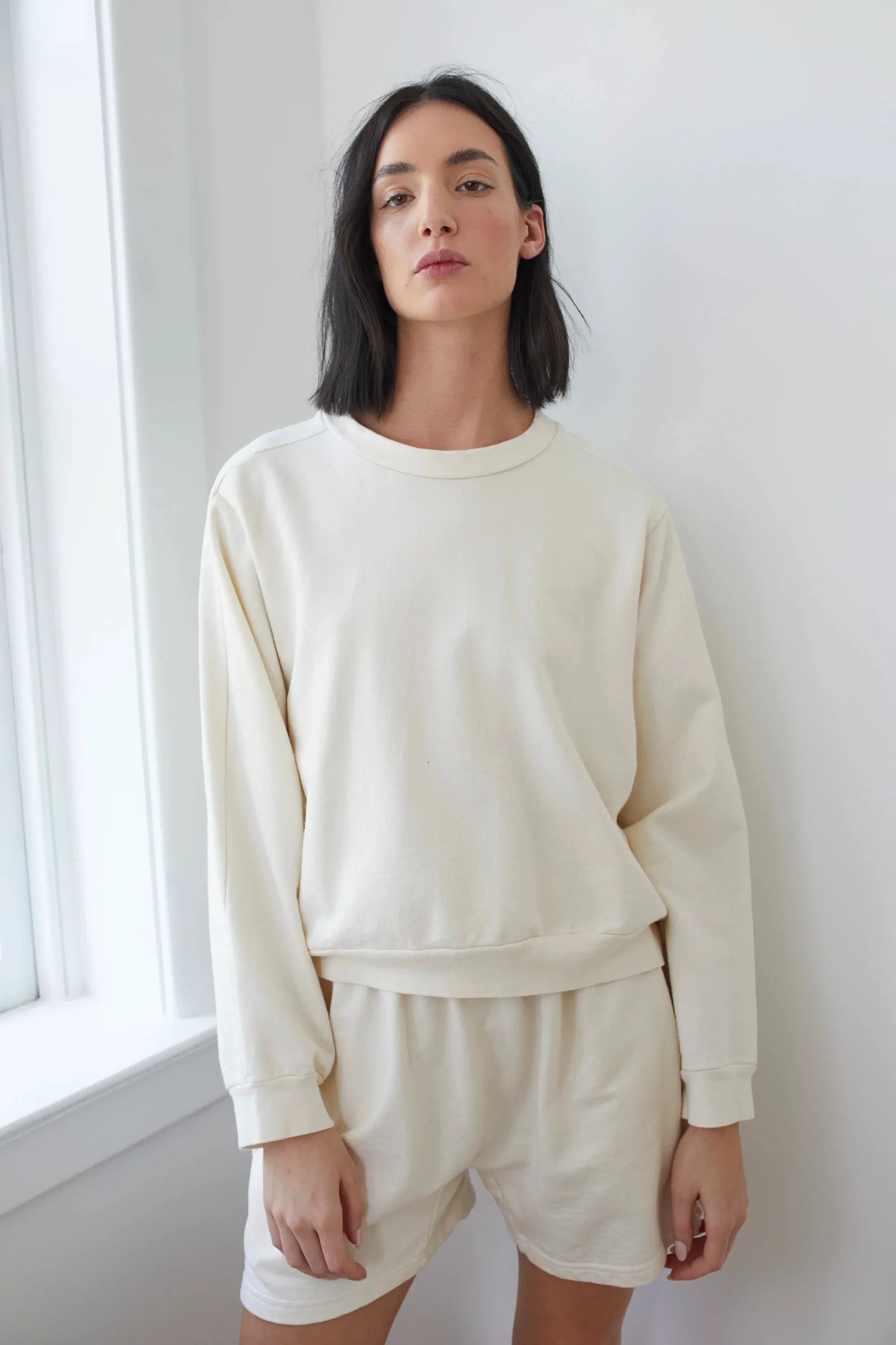 EASY SUMMER SWEATSHIRT - NATURAL sold by Ali Golden product image thumbnail 2