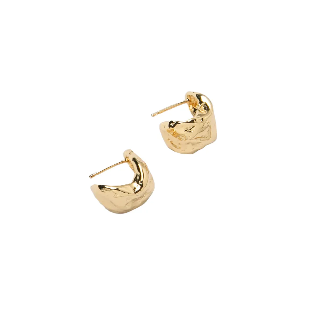 RODEN HOOPS - GOLD sold by Ali Golden