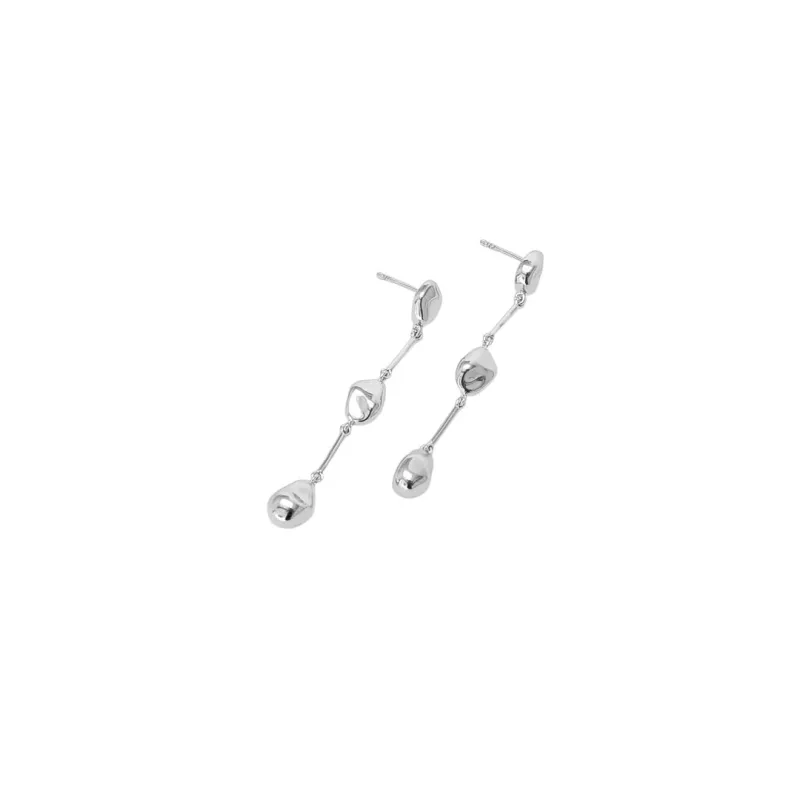 FILIPA EARRINGS - SILVER made by Wolf Circus
