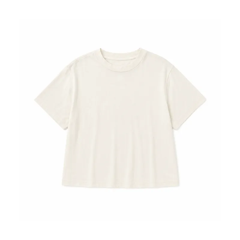 BOX TEE - NATURAL made by Wol Hide