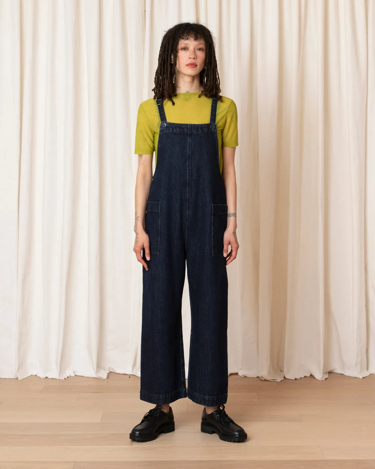 OVERALL JUMPER - NEW DARK DENIM sold by Ali Golden product image thumbnail 4