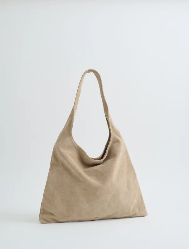 Stella in Travertine Suede FW25 sold by Are Studio