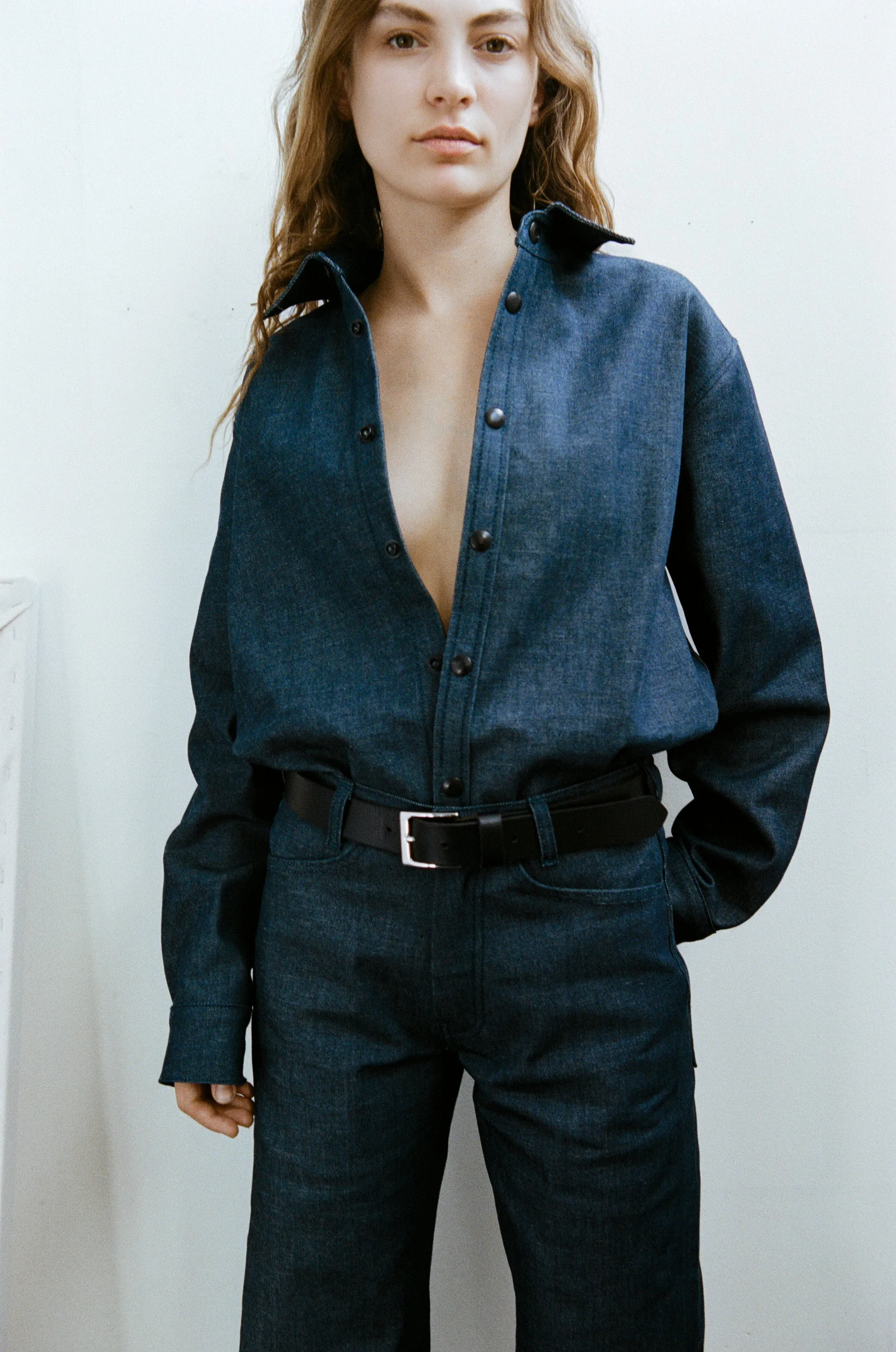 AS x LM Denim Studio Shirt sold by Are Studio product image thumbnail 5