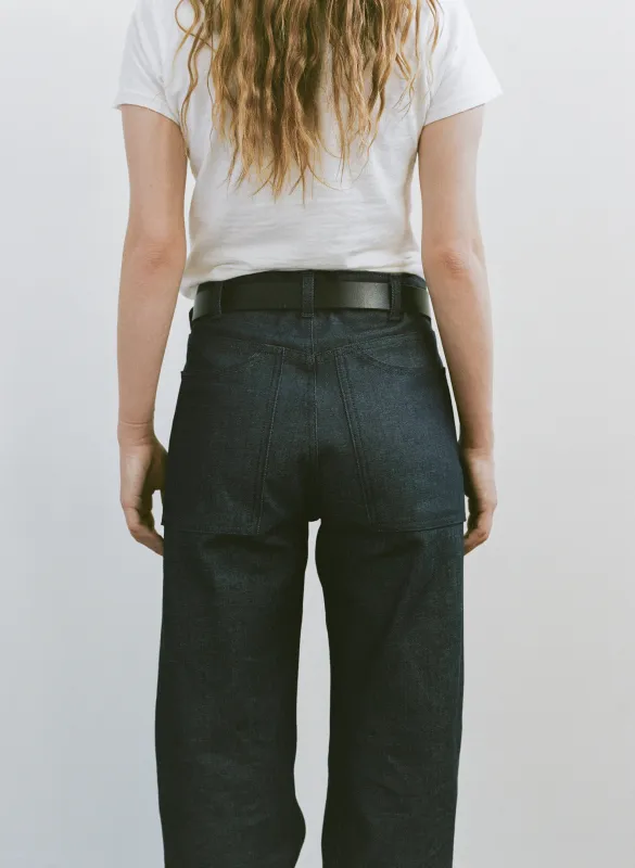 AS x LM Denim Swoop Jeans sold by Are Studio