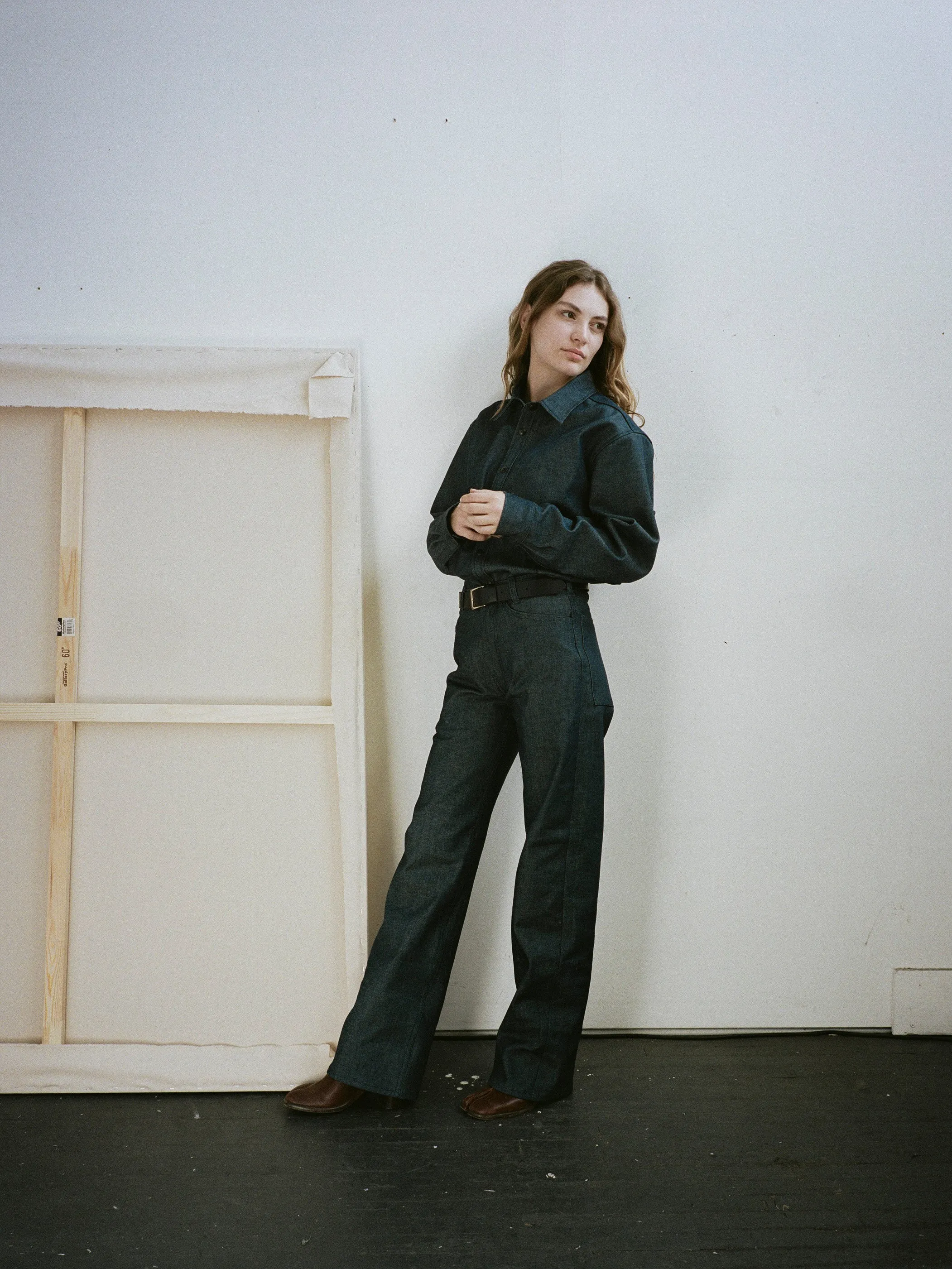 AS x LM Denim Swoop Jeans sold by Are Studio product image thumbnail 2