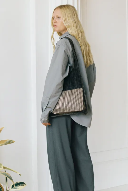 Large Field Net Bag made by Are Studio