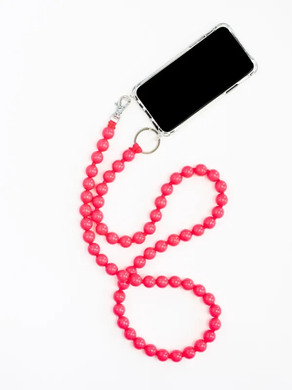 BIG Handykette, neonpink made by Ina.seifart