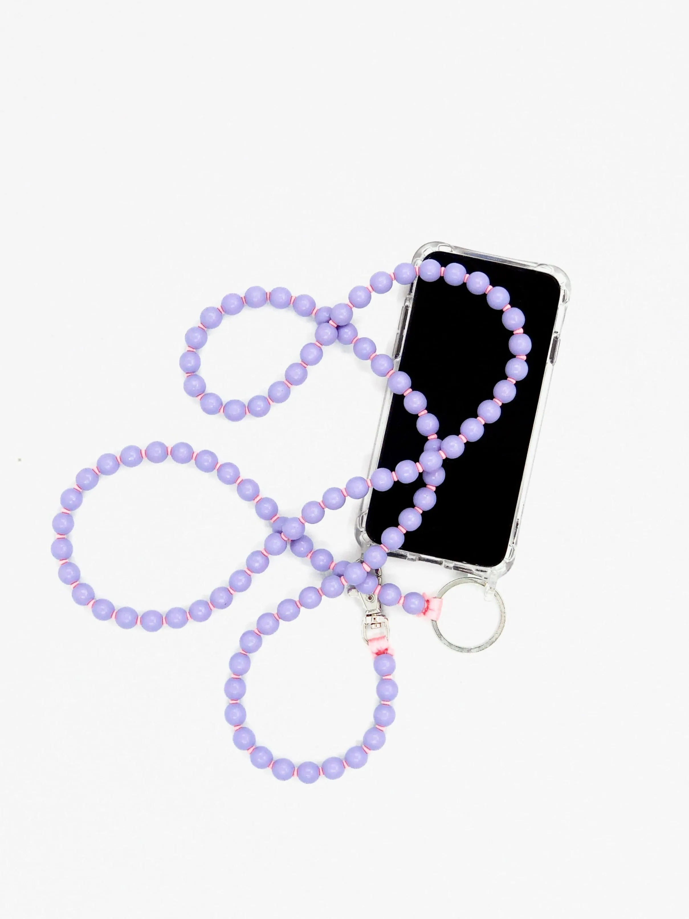 Handykette, lilac-rose sold by Ina.seifart