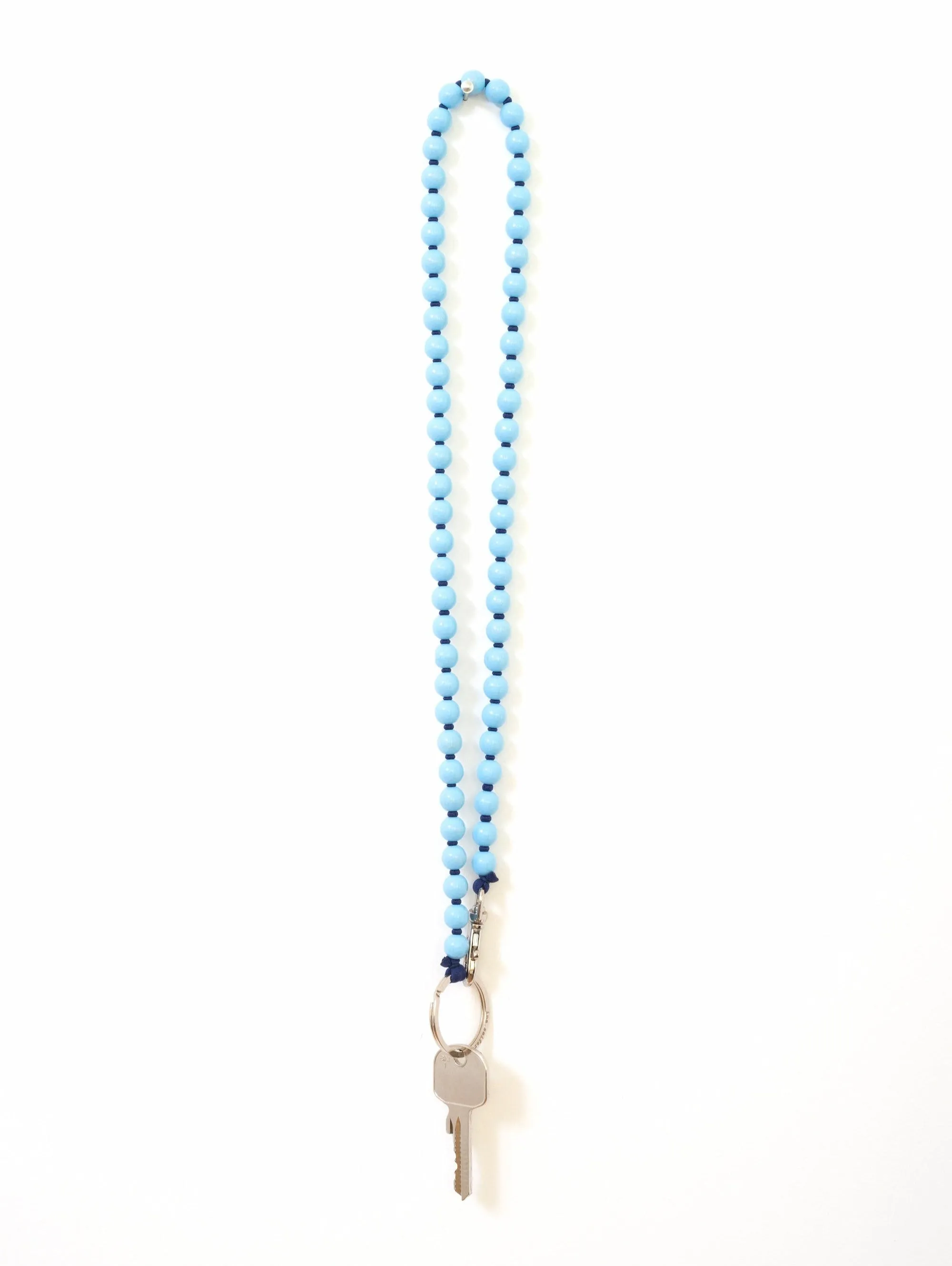 Perlen long, pastelblue - darkblue sold by Ina.seifart