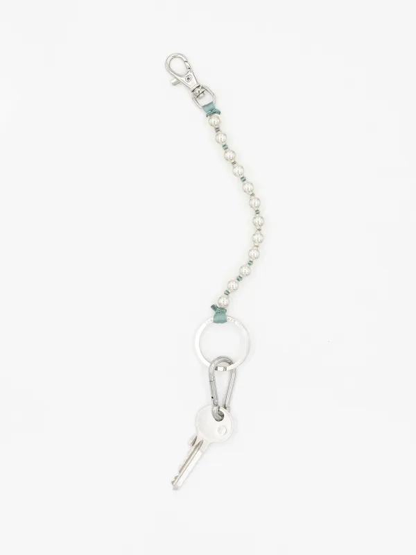 Perlen short, silver - salvia made by Ina.seifart
