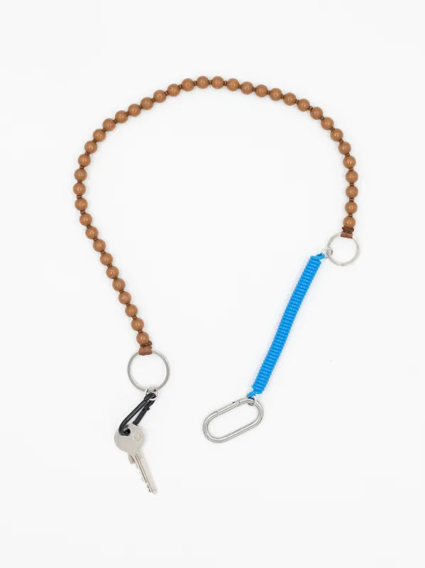 Susi Keychain, mocca-blue made by Ina.seifart