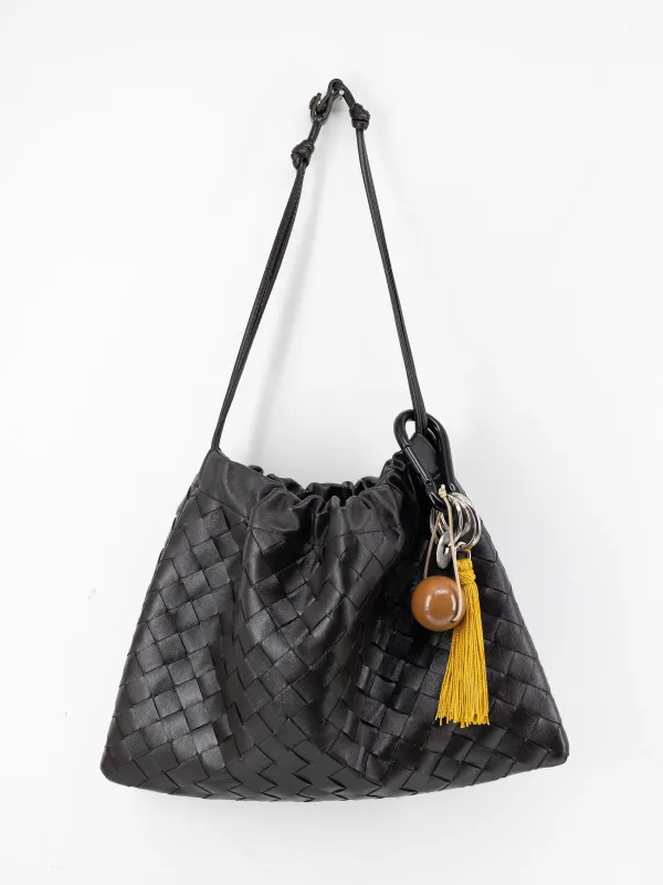 Bag Charm Munich, yellow made by Ina.seifart