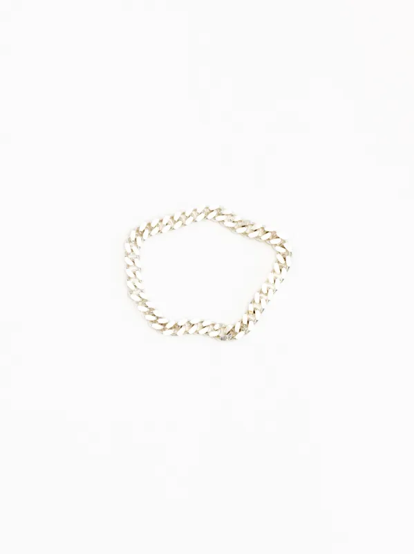 BIG Panzerarmband - silver - L made by Ina.seifart