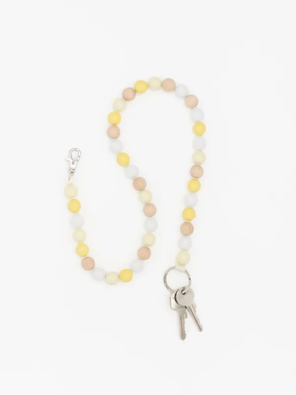 BIG Perlen long, whitemix made by Ina.seifart