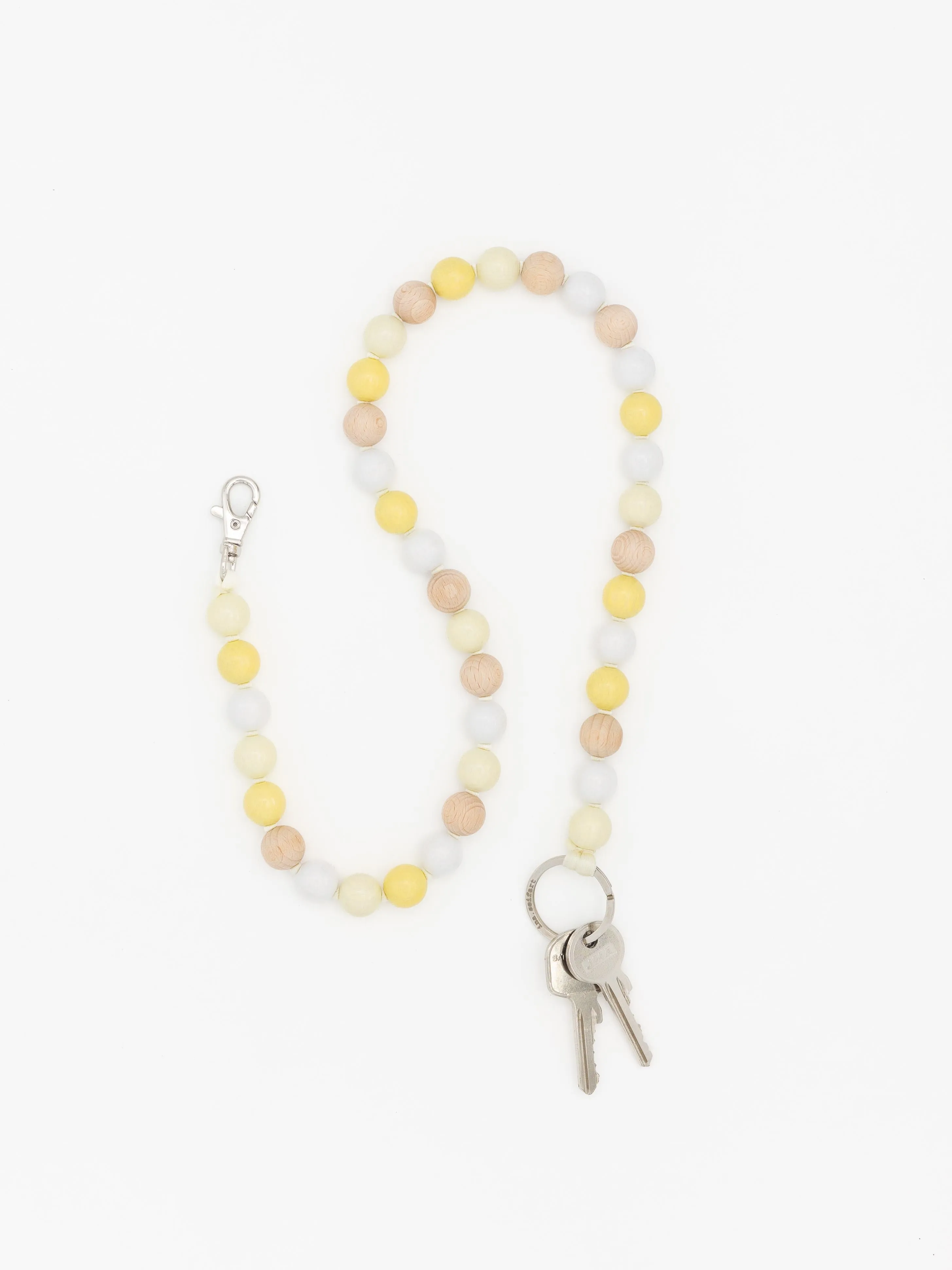 BIG Perlen long, whitemix sold by Ina.seifart