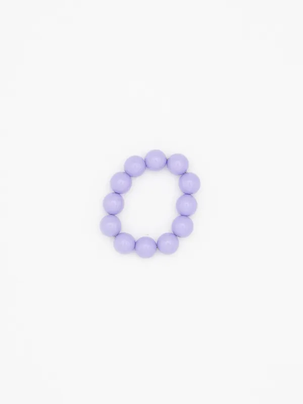 Big Perlen bracelet, lilac made by Ina.seifart