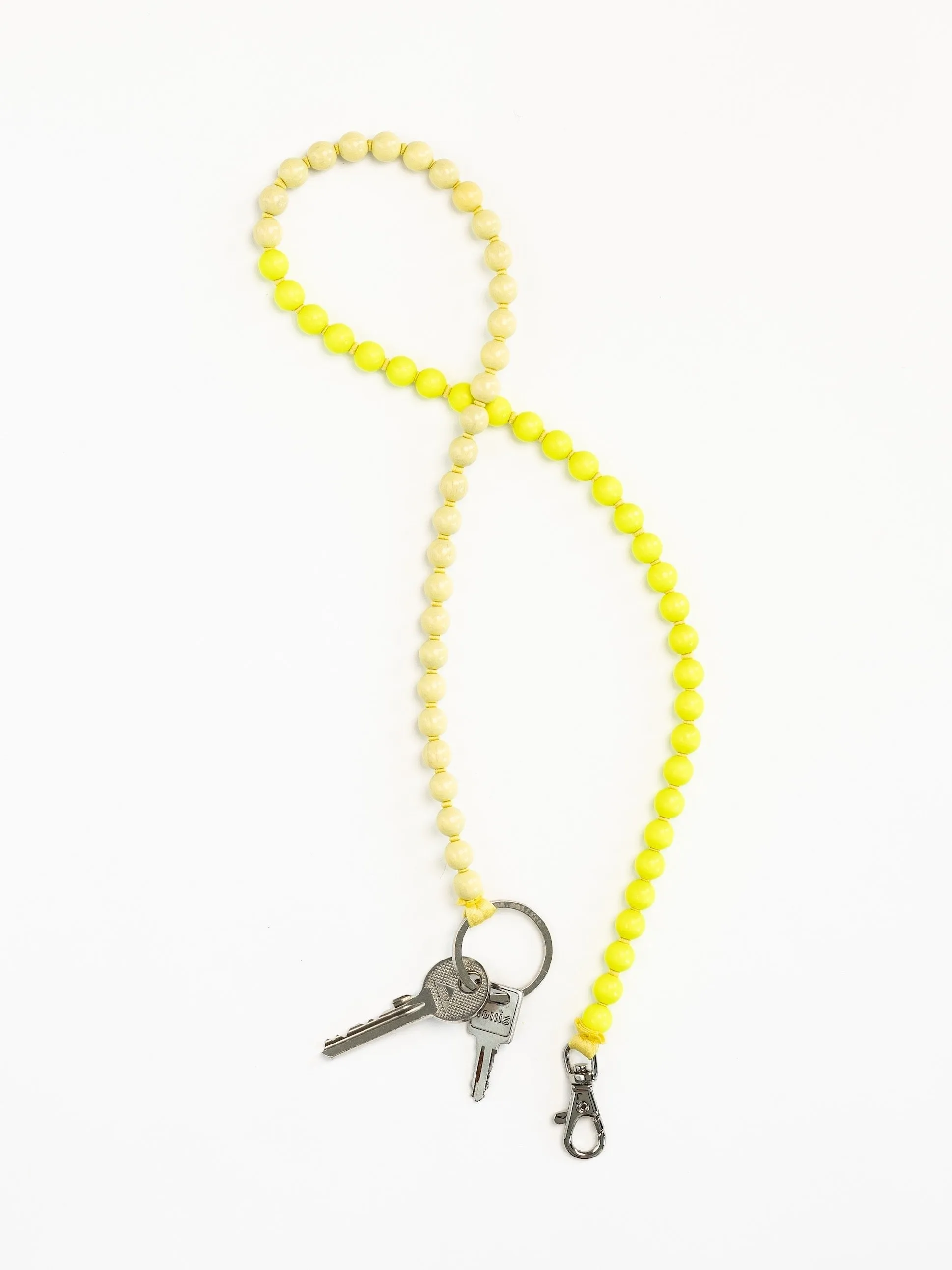 Perlen long, yellow - duo sold by Ina.seifart