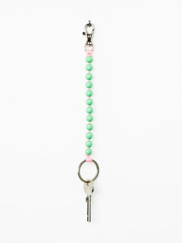 Perlen short, pastelgreen - rose made by Ina.seifart