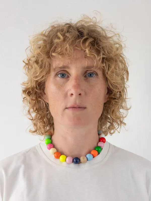 Big Perlen necklace, multimix made by Ina.seifart