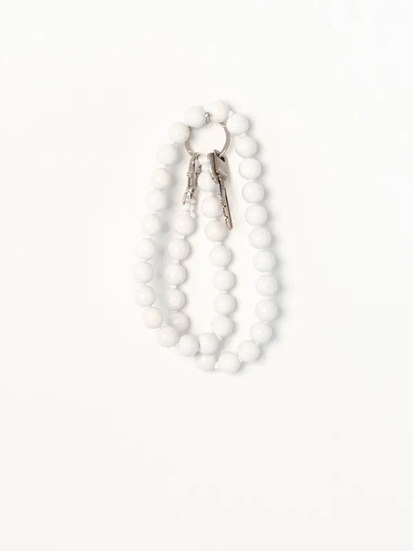 BIG Perlen long, white made by Ina.seifart