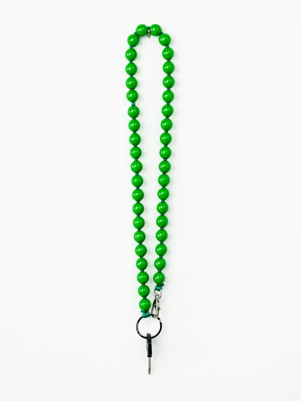 BIG Perlen long, green made by Ina.seifart