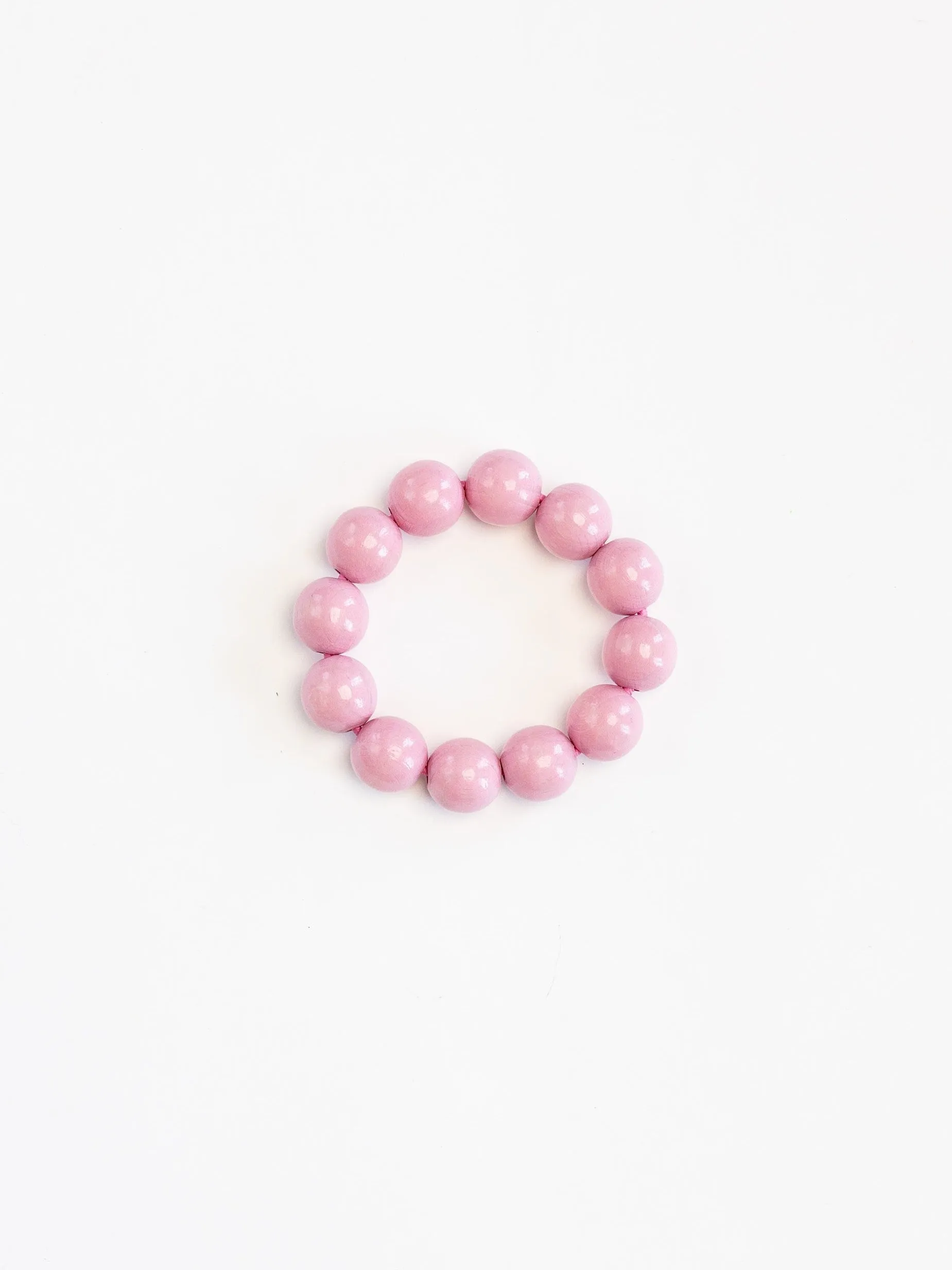 Big Perlen bracelet, pastelrose sold by Ina.seifart