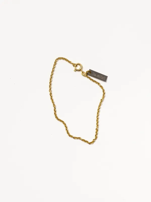 Ankerarmband - gold made by Ina.seifart