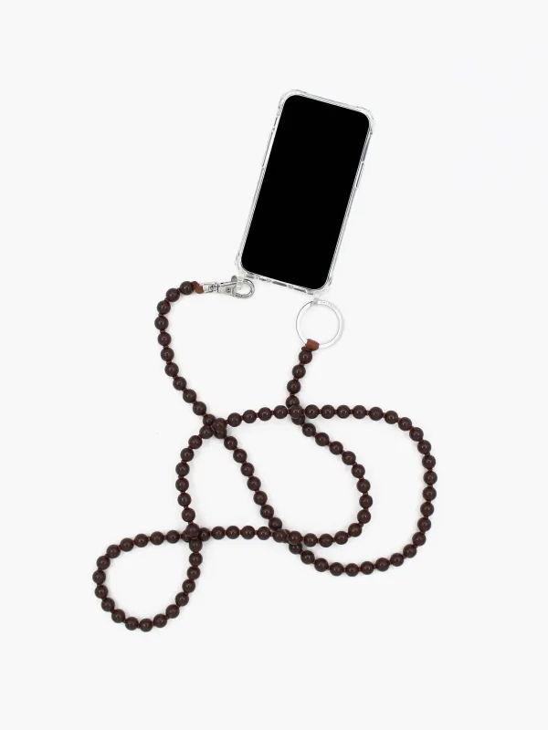 Handykette, brown made by Ina.seifart