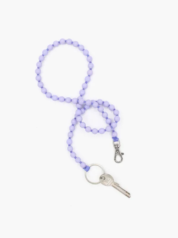 Perlen long, lilac - purple made by Ina.seifart