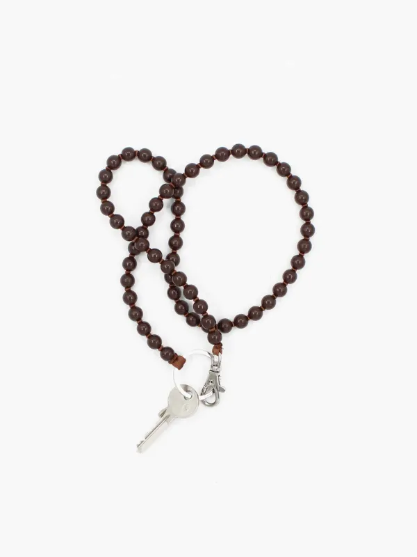 Perlen long, brown made by Ina.seifart