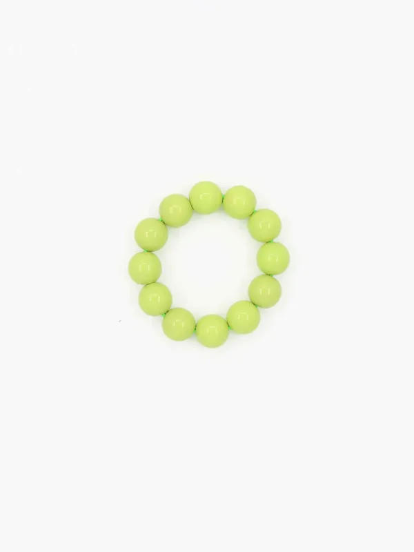Big Perlen bracelet, lime made by Ina.seifart