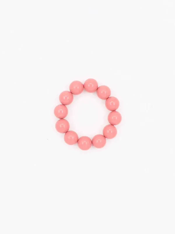 Big Perlen bracelet, blush made by Ina.seifart