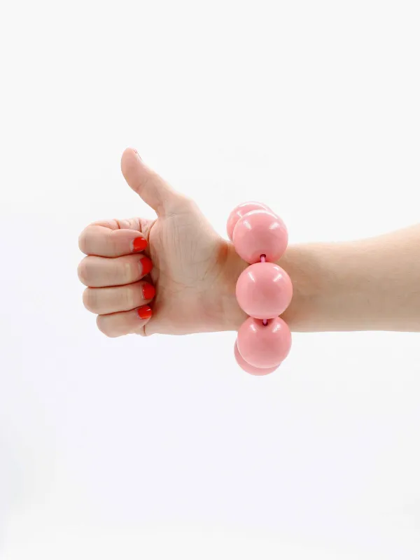 XL bracelet, blush made by Ina.seifart