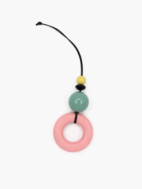 Bag Charm Neena, blush made by Ina.seifart