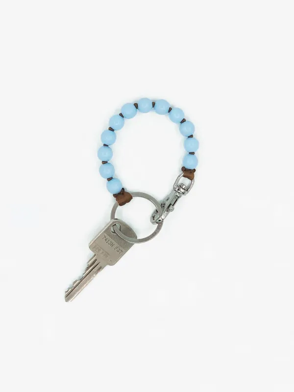 Perlen short, pastelblue-mocca made by Ina.seifart