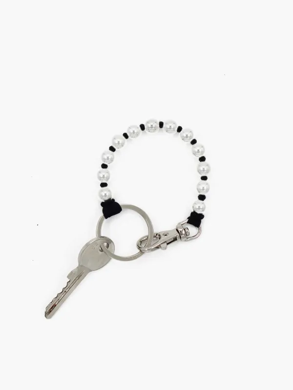 Perlen short, silver-black made by Ina.seifart