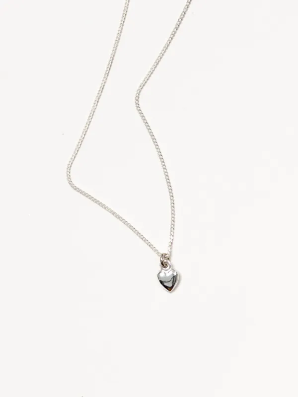Herzkette - silver made by Ina.seifart