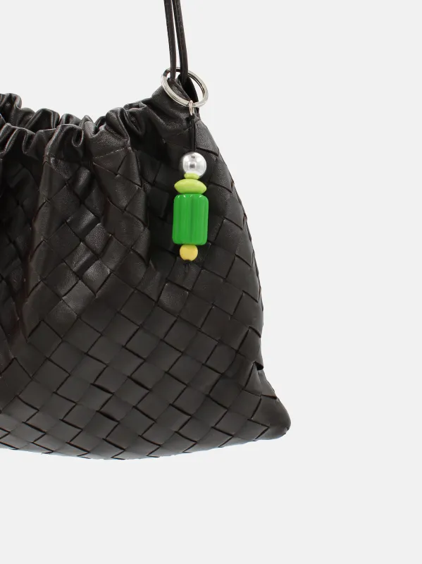 Bag Charm Lola, green made by Ina.seifart