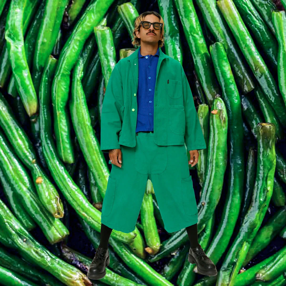 Green Bean Forager Coat sold by MEALS product image thumbnail 2
