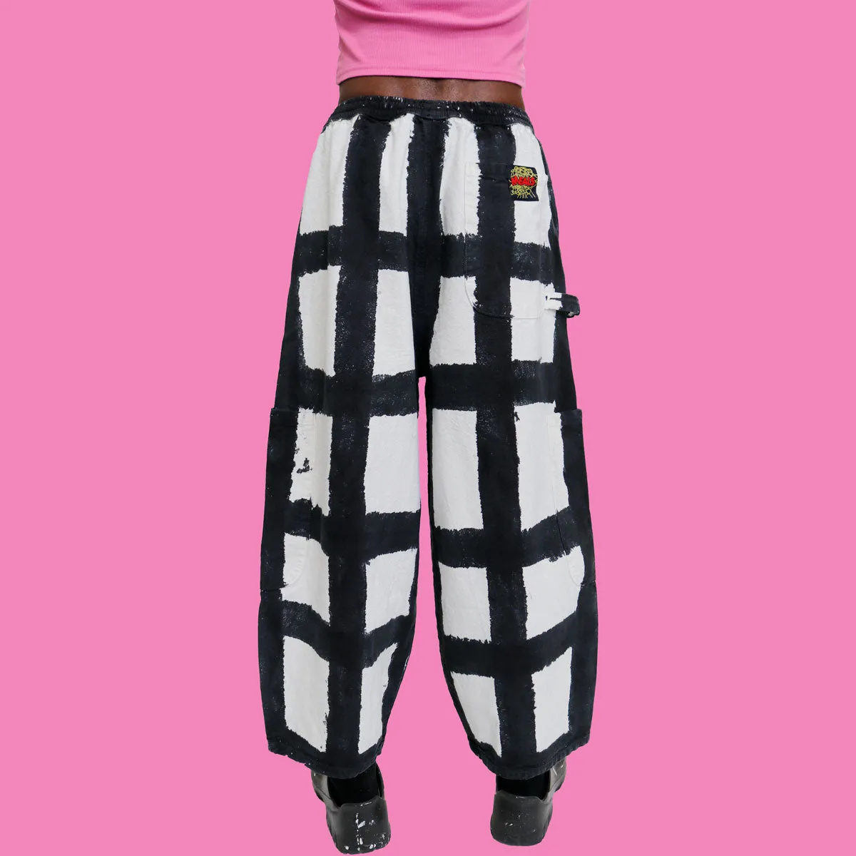Licorice Check Chef Pant sold by MEALS product image thumbnail 3