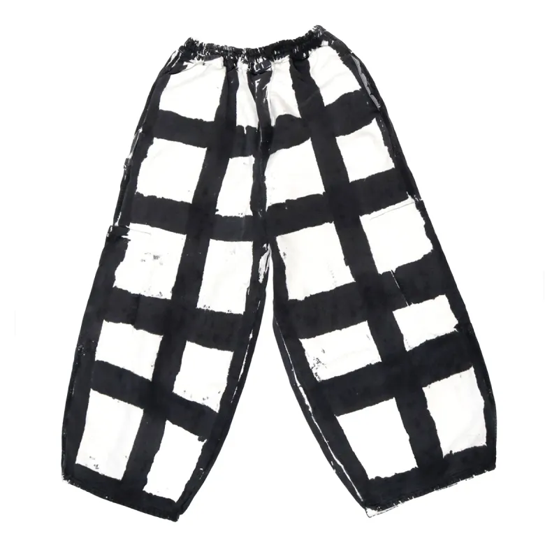 Licorice Check Chef Pant made by MEALS