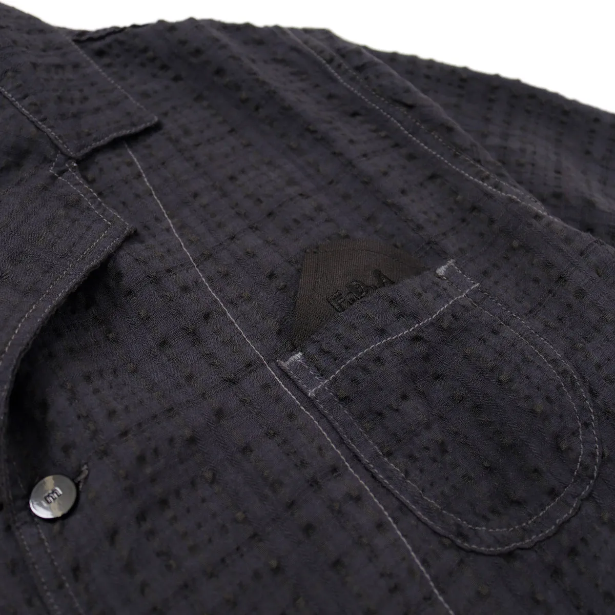 F.D.A. Black Sesame Rayon Dinner Jacket *FINAL SALE sold by MEALS product image thumbnail 3