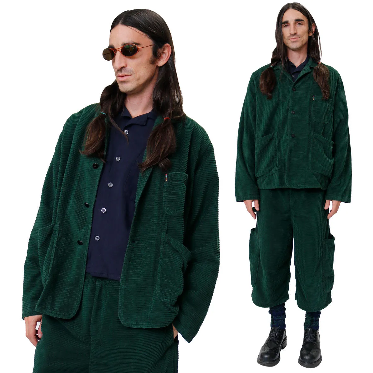 Seaweed Horizontal Corduroy Forager Coat sold by MEALS product image thumbnail 2