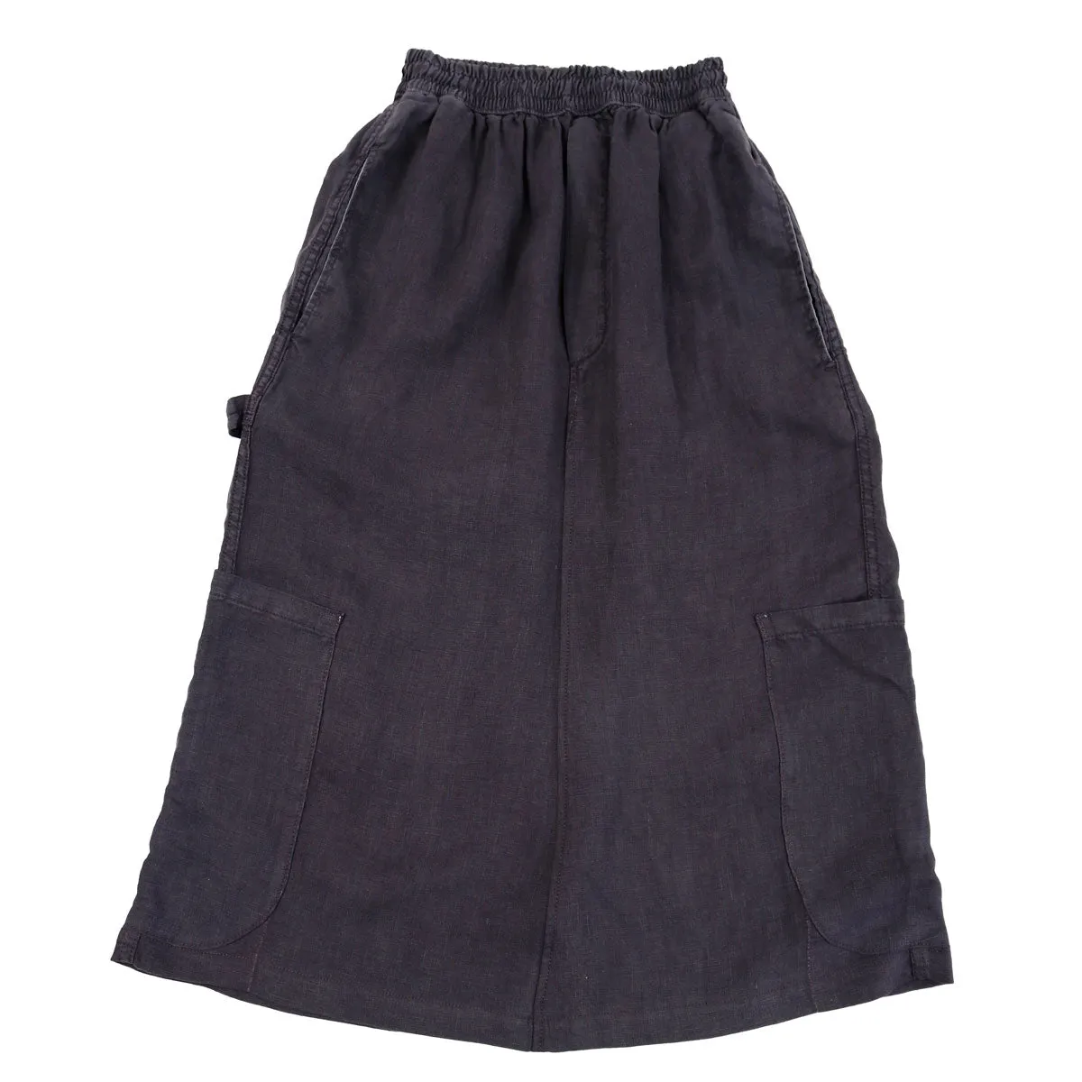 OOPS F.D.A Black Sesame Linen Work Skirt FINAL SALE sold by MEALS