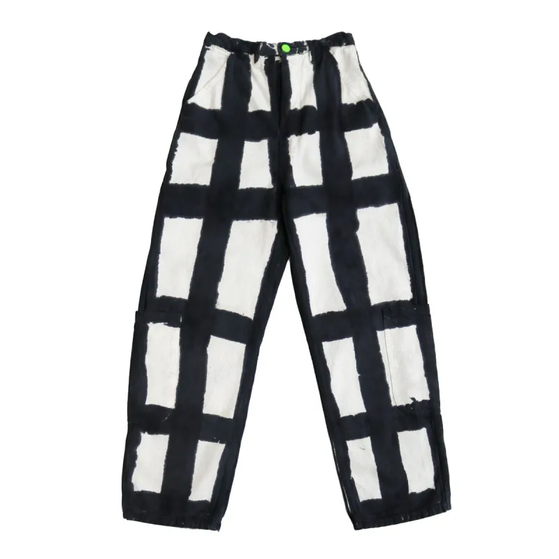 Forager Pant LICORICE CHECK made by MEALS